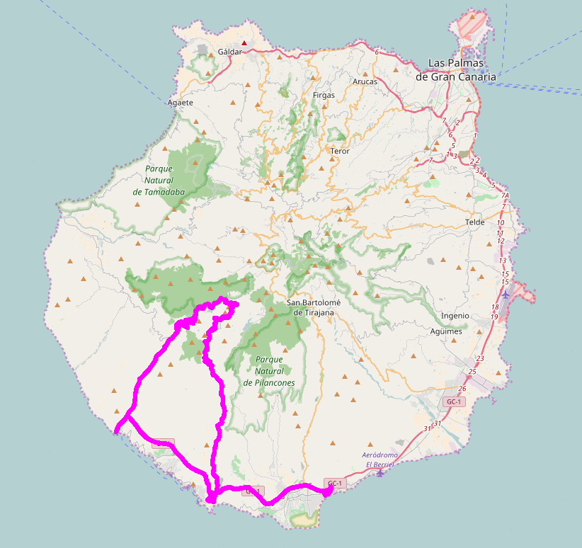 Gran Canaria 2004 - bersichtskarte - animiert