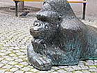Gorilla in Bronze